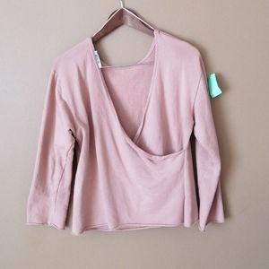 Zara salmon pink sweater#Clearance#Lastprice#No offer